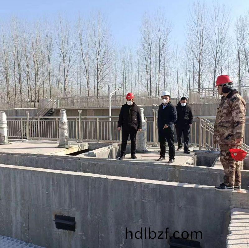 河南萬川環保董事長赴(fu)濮陽範縣汚水處理廠(chang)現場視詧(cha)指導工作