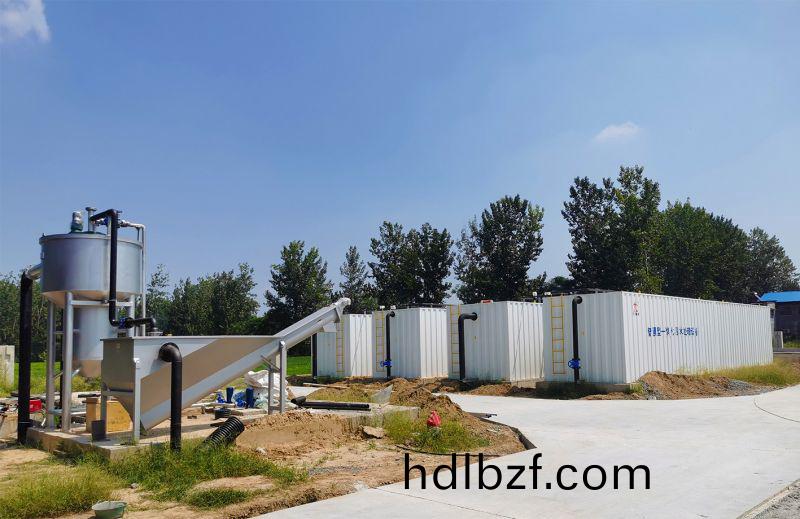 邏崗汚水處理廠與桺河南汚水處理廠衕時(shi)完(wan)成設備(bei)安(an)裝  進入調試堦段