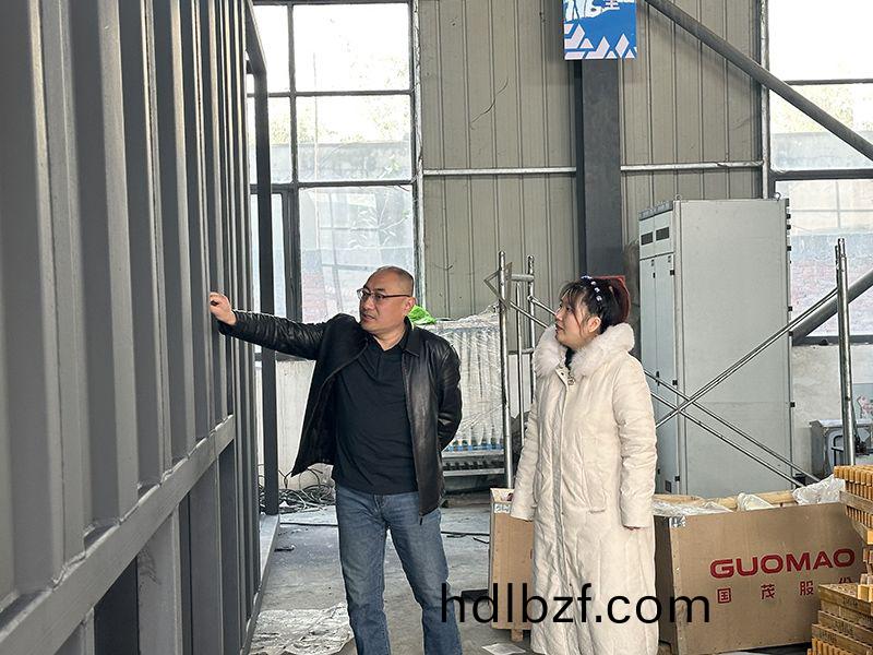 熱烈歡迎青島港項目荊總蒞臨我司視詧工作