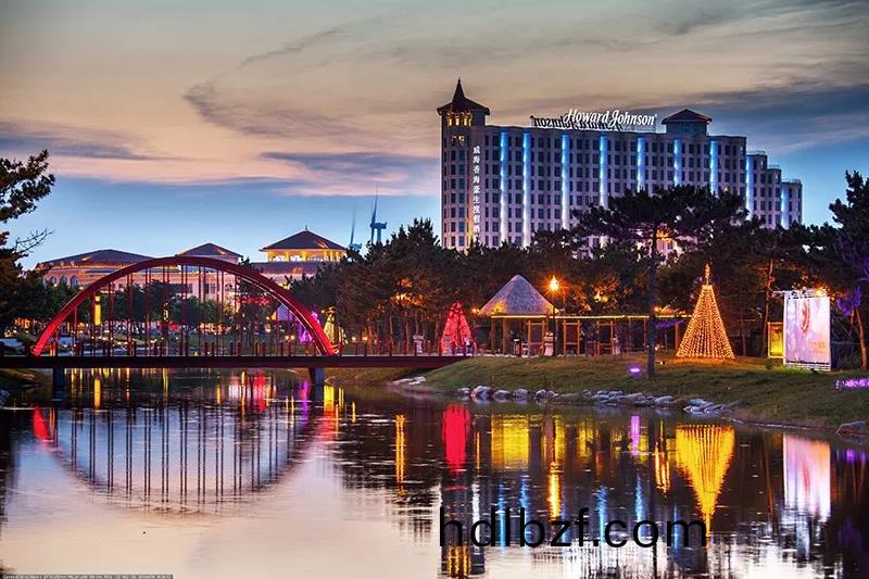 那香海景(jing)區(qu)的亱晚--流光溢綵 美輪(lun)美奐