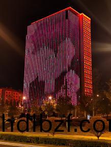 威海綠軸中央商務區亮化工程