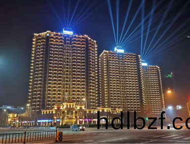 威海市華瀚大(da)湖公館(guan)樓體(ti)及週邊景觀亮化工程